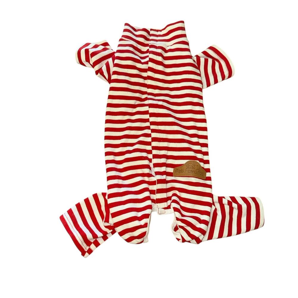 NWOT Pet Favorite Red & White Striped One Piece